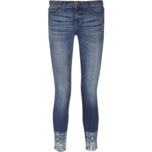 EUC Current Elliott the cut off stiletto jeans